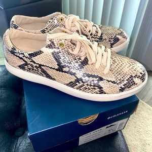 Cole Haan Women’s python print sneakers new (w/ box) Size 8.5